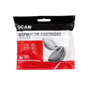Scan Twin Half Mask P2 Particle Filter Cartridge (Pack of 2)