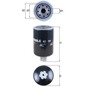 Mahle Fuel Filter Element KC 580