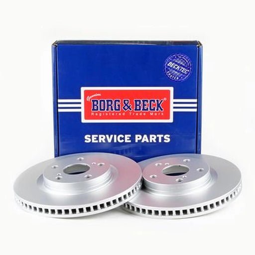 Borg & Beck 2 x Vented Front Brake Discs BBD4606