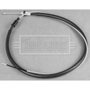 Borg & Beck Handbrake Cable Left Rear BKB3075