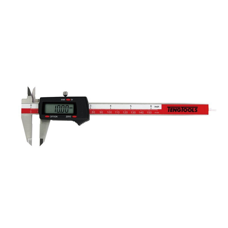 Teng Tools Digital Calliper 0-150mm with 0.01mm Resolution