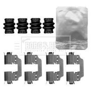 Borg & Beck Brake Pad Accessory Fitting Kit Rear BBK1561