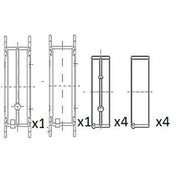 FAI Main Bearing Set 64mm BM1068-050