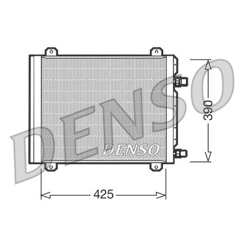 Denso Air Conditioning Condenser DCN23004