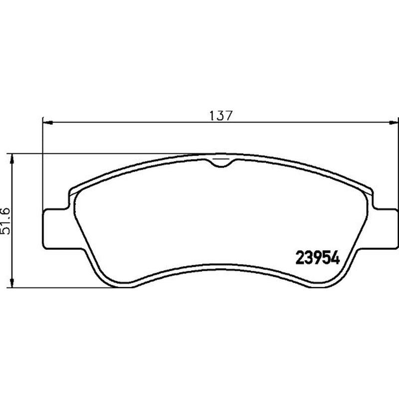 DON Front Brake Pad Set PCP1013