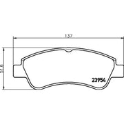 Mintex Front Brake Pad Set MDB2283