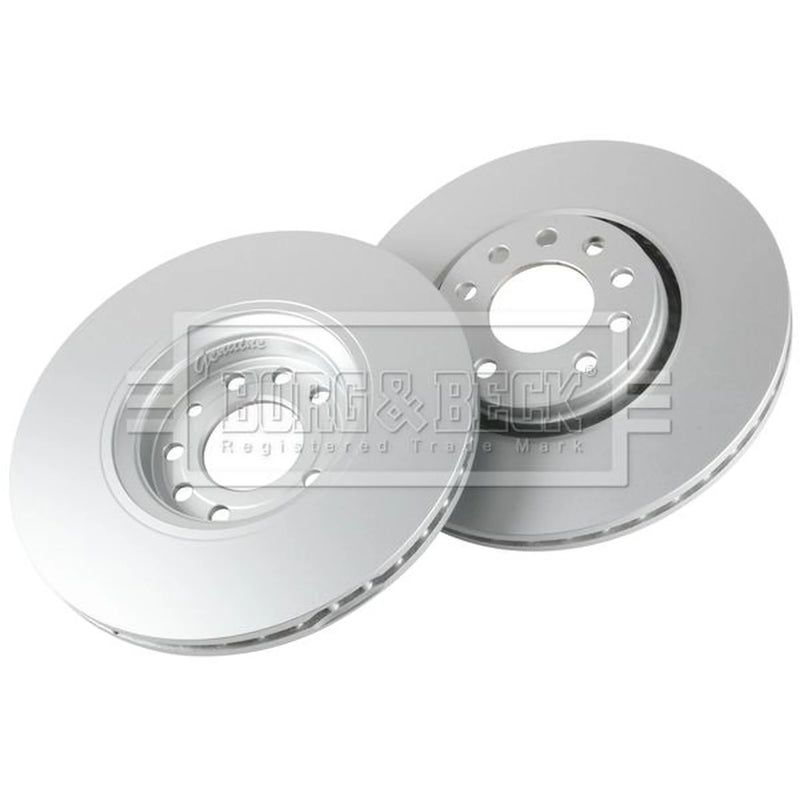 Borg & Beck 2 x Vented Front Brake Discs BBD4436