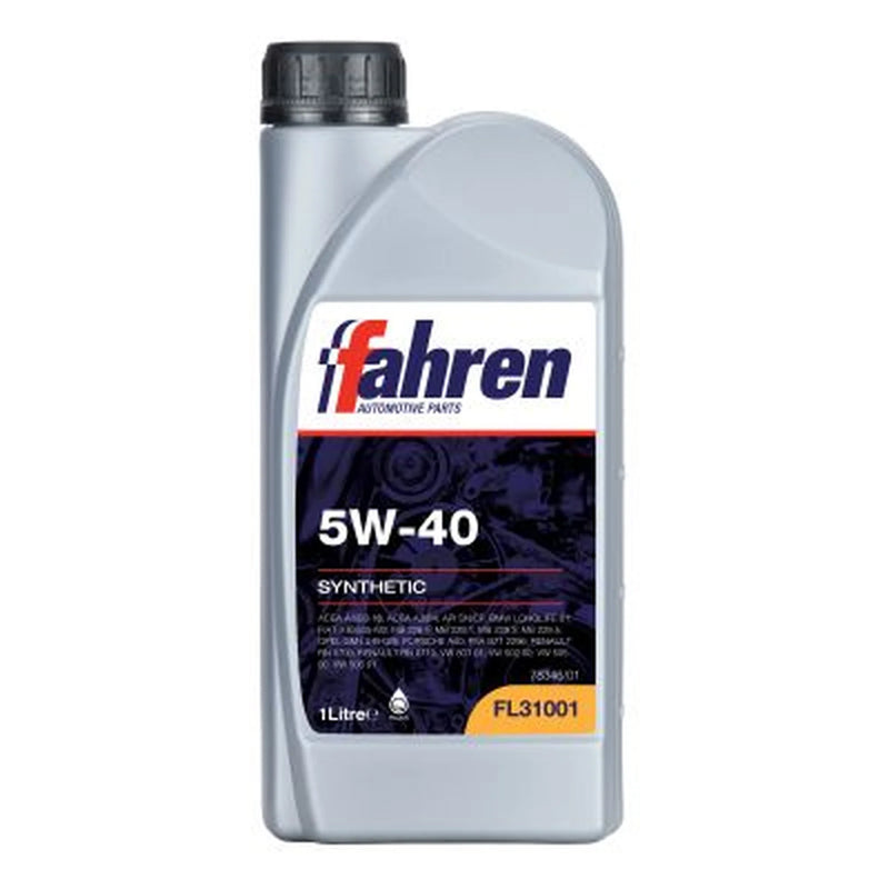 Fahren Engine Full Synthetic Oil 1L A3/B4 SN/CF 5W-40 FL31001