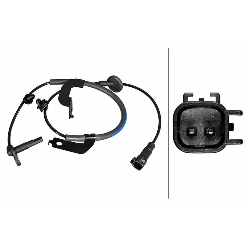Hella ABS Wheel Speed Sensor Front 6PU 358 217-611