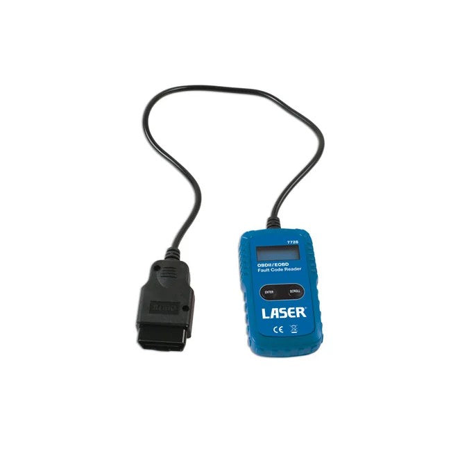 Laser Tools OBDII/EOBD Fault Code Reader - PL