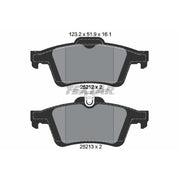 Textar Rear Brake Pad Set 2521201