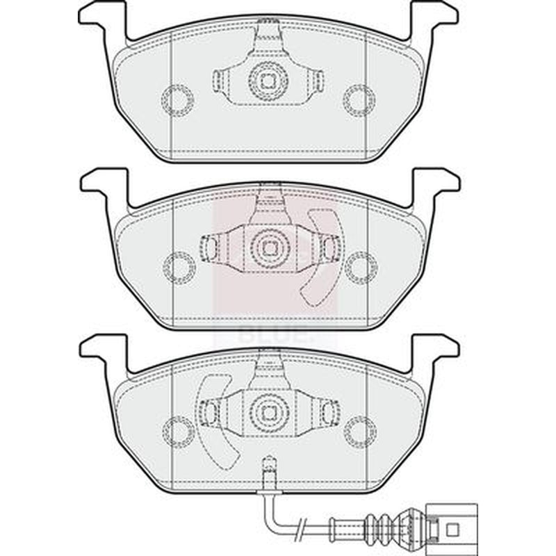 Apec Front Brake Pad Set PD3377