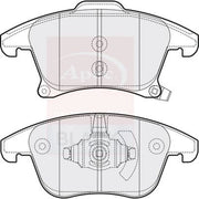 Apec Front Brake Pad Set PAD2070B