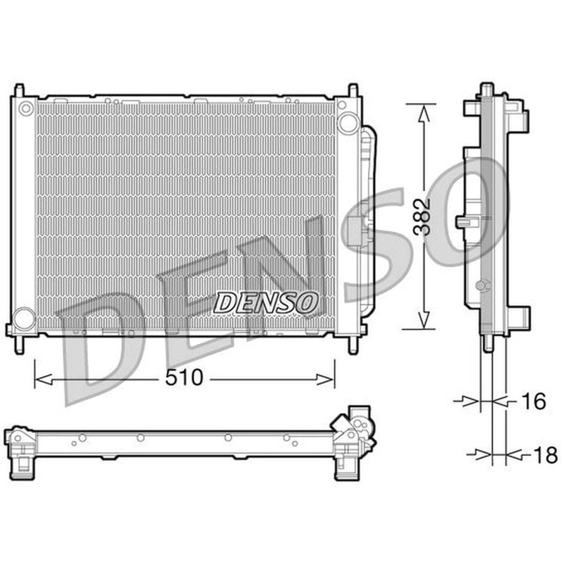 Denso Complete Cooling Module DRM23101