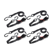 Master Lock Ratchet Tie-Down S-Hooks 4.25m 4 Piece - 3056EURDAT