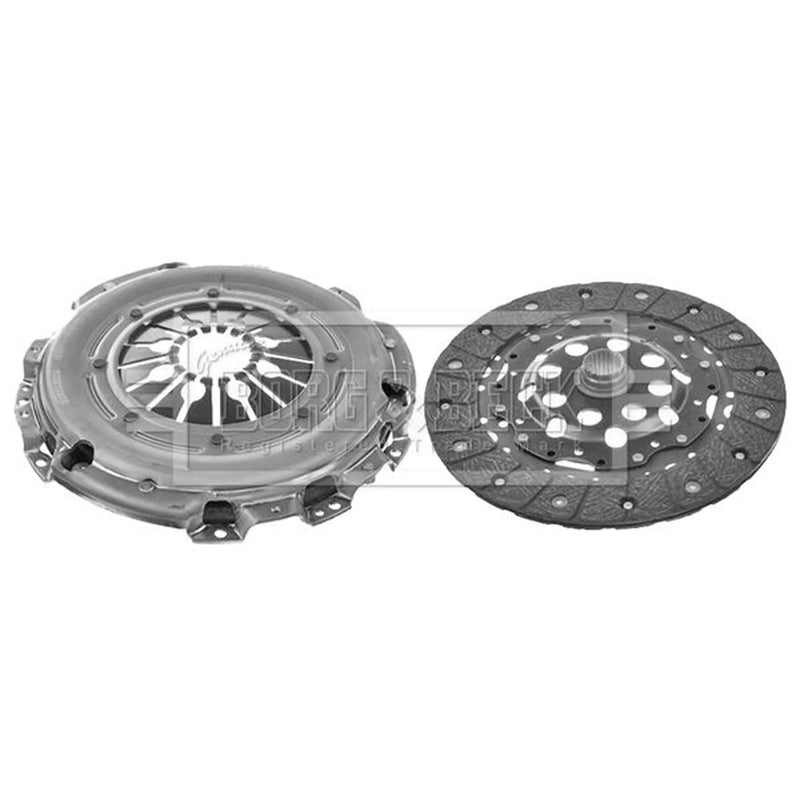 Borg & Beck Clutch Kit Set 3pc 240mm HK2283