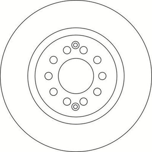 Abtex 2 x Vented Front Brake Discs BD2192V