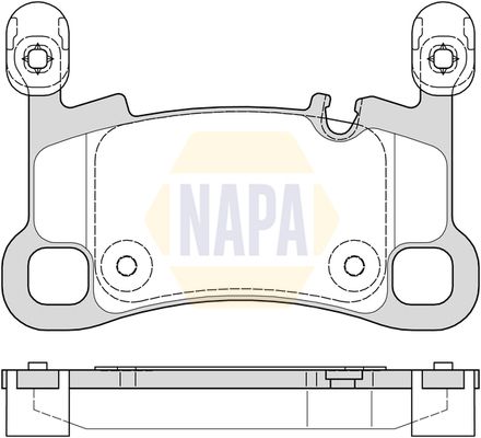 NAPA Rear Brake Pad Set