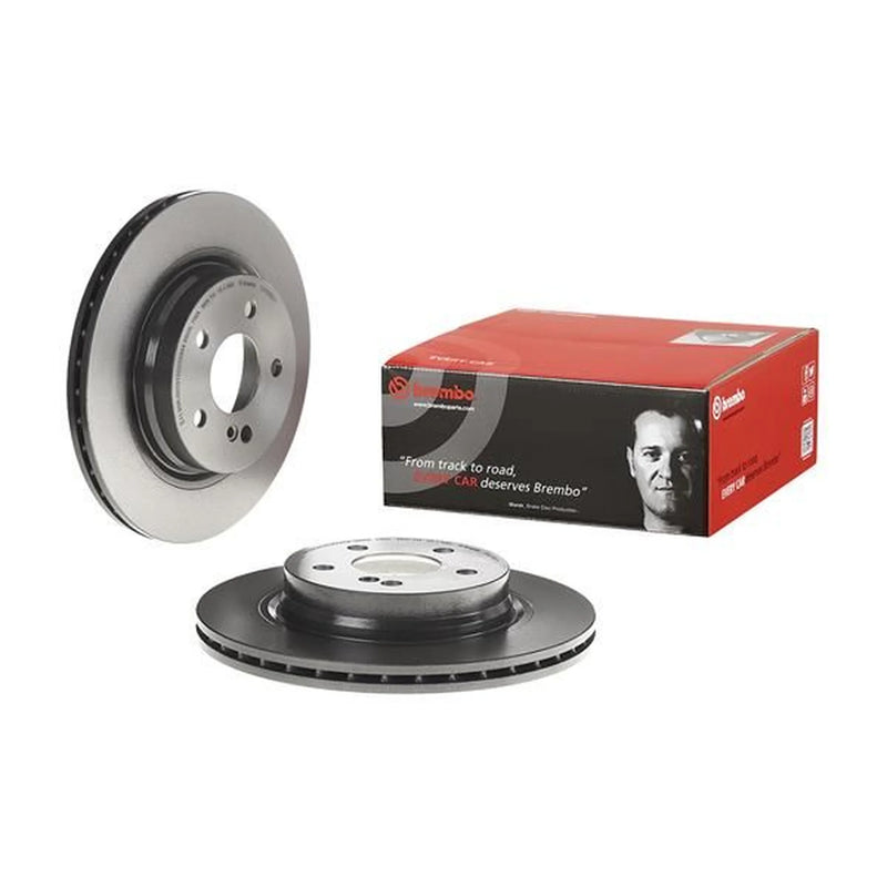 Brembo 2 x Internally Vented Rear Brake Discs 09.A760.11