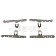 Borg & Beck Brake Pad Accessory Fitting Kit Front BBK1184
