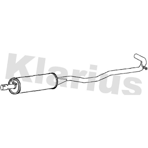 Klarius Box With Centre Pipe Centre TA2W