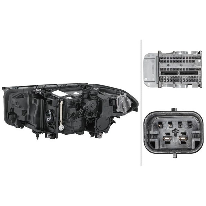Hella Headlight Headlamp LED Right 1LX 015 449-441