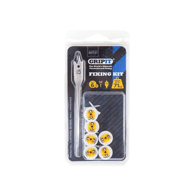 Gripit Curtain Kit, Clam Pack - GPCURTKIT