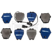 Borg & Beck 4 x Front Brake Pad Set BBP2199