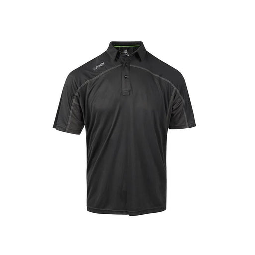 Apache Langley Black Performance Polo Shirt - XL (44/46in) - LANGLEY XL
