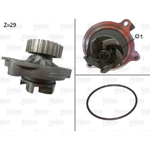 Valeo Engine Cooling Water Pump 506336