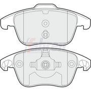 Fahren Front Brake Pad Set FBP3215