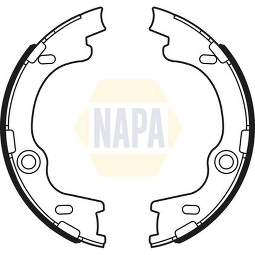 NAPA Parking Brake Shoe Set NBS5039