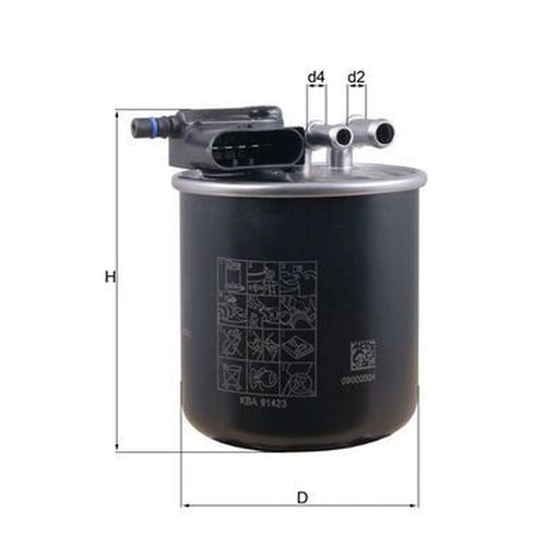 Mahle Fuel Filter Element KL 949