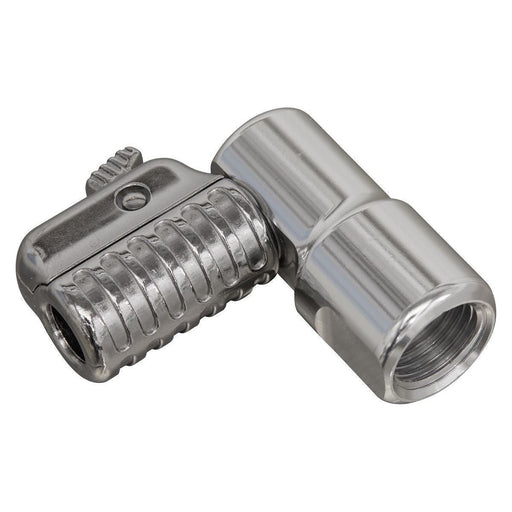 Sealey 90 Angled Swivel Tyre Inflator Clip-On Connector 1/4"BSP(F) PCL6A Sealey  - Town Parts