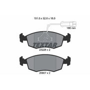 Textar Front Brake Pad Set 2322702