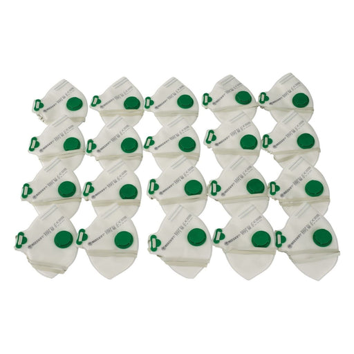 Draper FFP3 Fold Flat Mask SI MOD, White (Pack of 20) 20628 Draper  - Town Parts