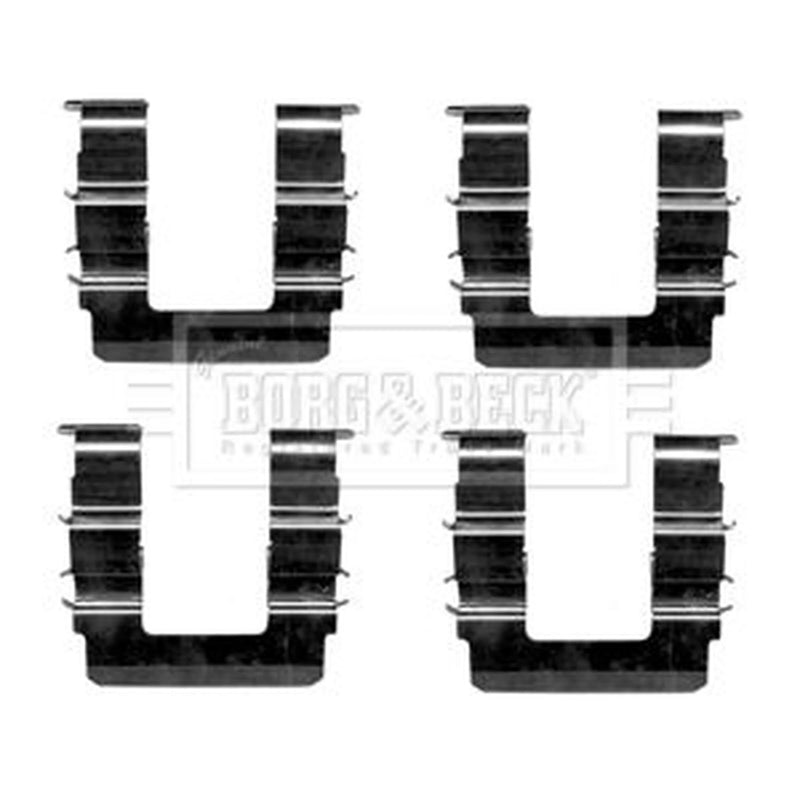 Borg & Beck Brake Pad Accessory Fitting Kit Front BBK1333