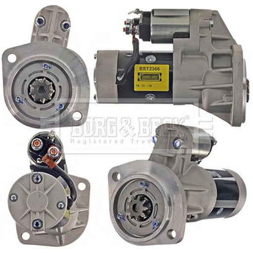 Borg & Beck Starter Motor 12V 2.5kW 9 Teeth BST2366