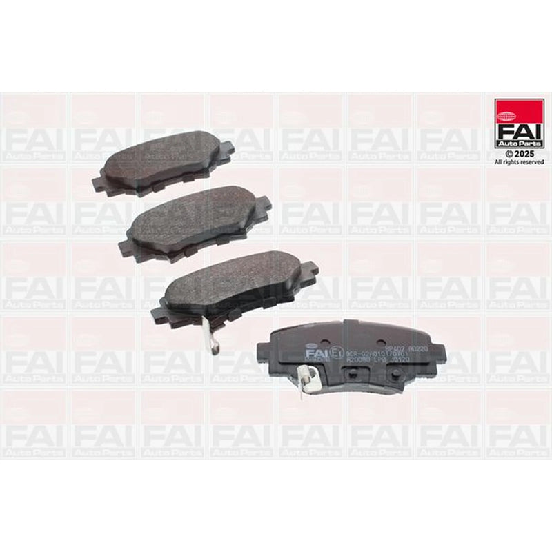 FAI Rear Brake Pad Set BP402