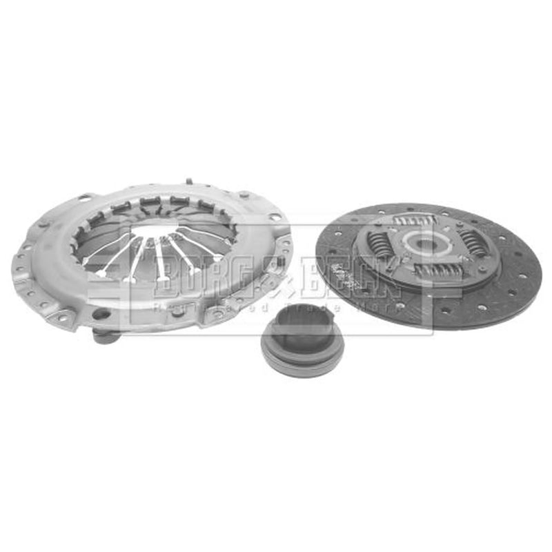 Borg & Beck Clutch Kit Set 3pc 216mm HK2072