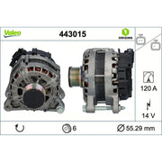 Valeo Car Alternator 12V 443015
