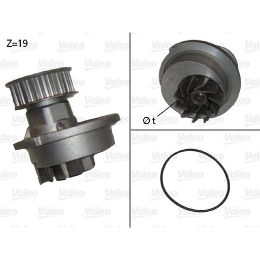 Valeo Engine Cooling Water Pump 506647