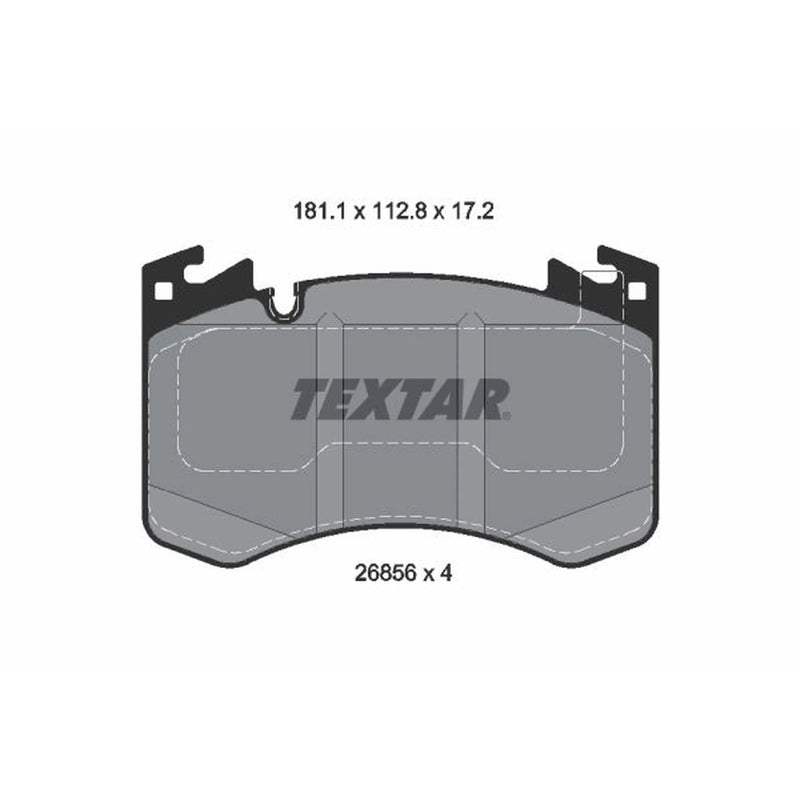 Textar Front Brake Pad Set 2685601