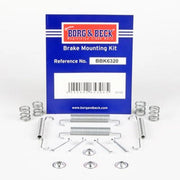 Borg & Beck Parking Brake Shoe Accessory Kit Rear BBK6320