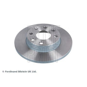 Blue Print 2 x Solid Front Brake Discs ADZ94329