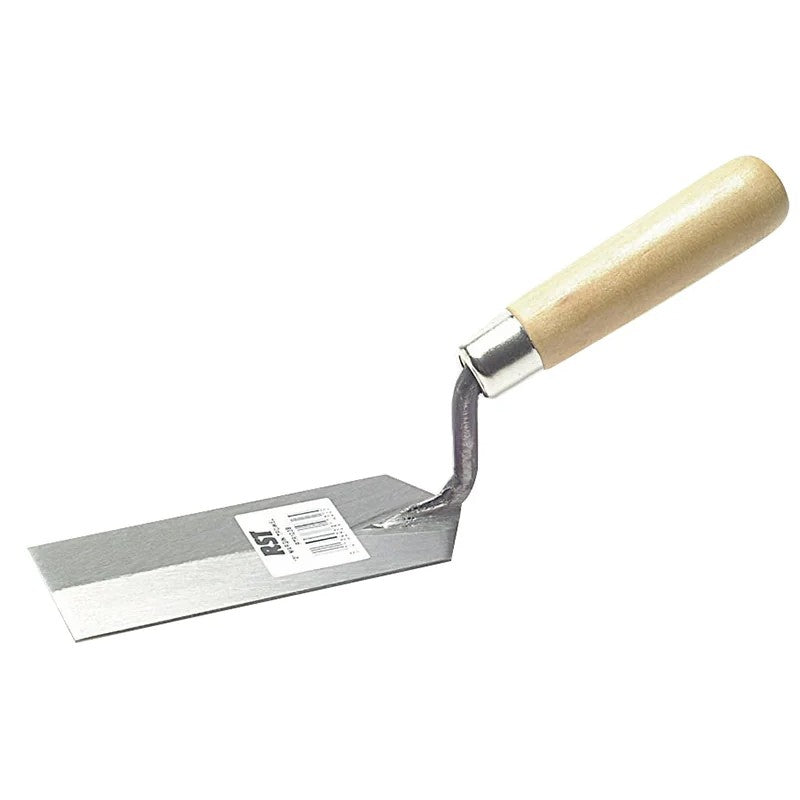 R.S.T. Margin Trowel Wooden Handle 5 x 2in - RTR103B
