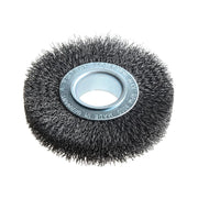 Lessmann Wheel Brush D100mm x W20-22 x 30 Bore Steel Wire 0.30 + Adaptors Set 1