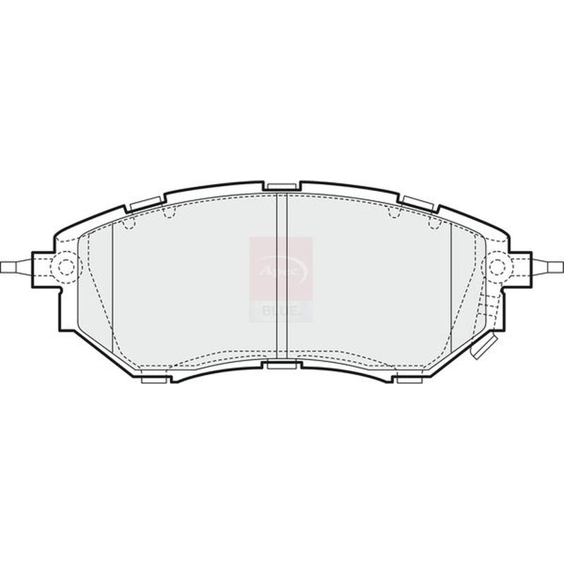 Apec Front Brake Pad Set PD4248