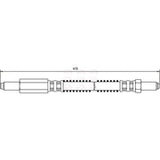 Apec Brake Hydraulic Hose Line Front HOS3131