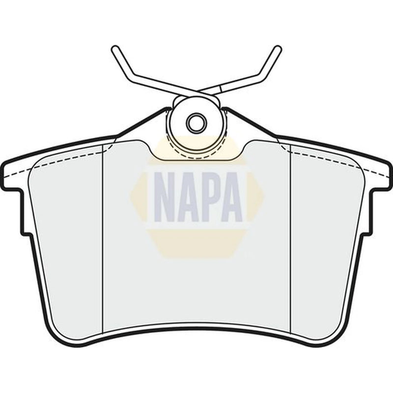 NAPA Rear Brake Pad Set NBP1026